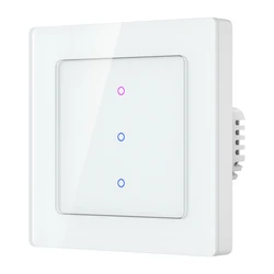 Avatto Διακόπτης Τοίχου Αφής Wi‑Fi Aller Retour Μελί TS20-EU-W3