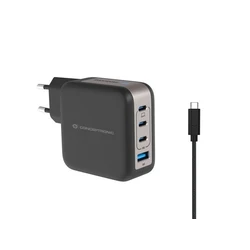 Φορτιστής Πρίζας Conceptronic 4Port 100W,3xUSB-C,1xUSB-A 1.5m sw