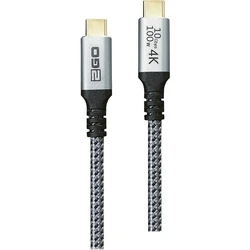Καλώδιο USB 2GO SchnellUSB-C 100W 10Gbps Thunderbolt 1,2m