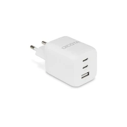 Φορτιστής Πρίζας Dicota Compact 3-Port GaN (65W) EU White