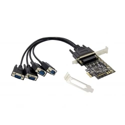 Κάρτα Δικτύου Conceptronic PCI Express x1 4-Port RS232 (DB9) Adapter