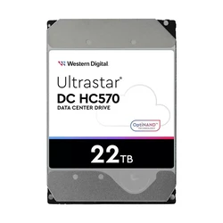 Σκληρός Δίσκος HDD 22TB WDC 8.9cm (3.5") SAS3 WUH722222ALE6L4 7200 512MB intern