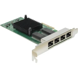 Κάρτα Δικτύου Inter-Tech Gigabit PCIe Adapter Argus ST-7238 x4 i350Chips.