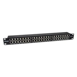 Patch Panel Equip 48x RJ45 Cat6A 19" FTP 1HE Premium Black