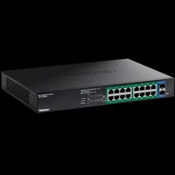 Network Switch Trendnet 18-Port Gigabit EdgeSmart PoE+