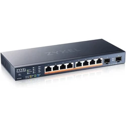Network Switch Zyxel XMG1915-10EP 8-Port 2.5GbE, 2 SFP+, 8x PoE++ 802.3 bt