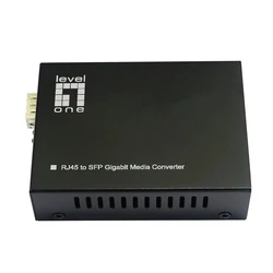 Converter LevelOne GVT-2015 10/100/1000T>RJ45 to SFP 60W sw