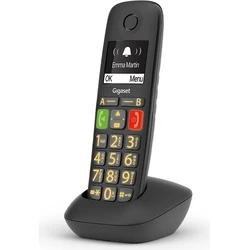 Τηλέφωνο Ασύρματο Gigaset E290 HX Black int.