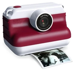 Kidywolf Instant Camera with Selfie Function red
