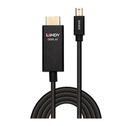 Καλώδιο DisplayPort Lindy - HDMI - 1 m
