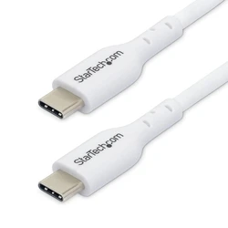 Καλώδιο USB-C StarTech 3m White 60W 3A PD - 24 pin - 3 m