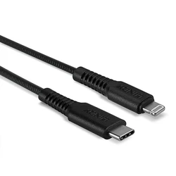 Καλώδιο USB Lindy - Lightning/USB-C - 3 m Black
