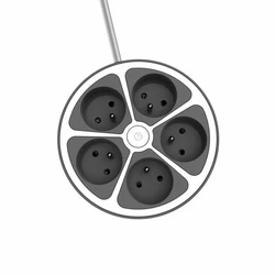 Πολύπριζο για Πρίζες 5 Θέσεων με Διακόπτη Chacon (1,5 m)