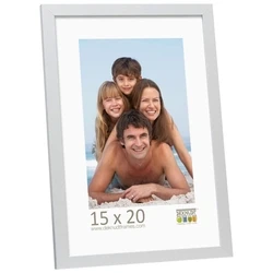 Κορνίζα τοίχου Deknudt S44CD1 15x20 Wood Silver