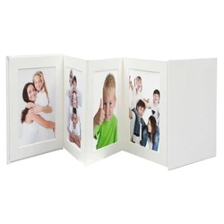 Βάσεις φωτογραφιών Deknudt Leporello White 8x13x18 8 Photos A66DC1 8PH