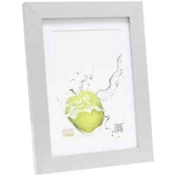 Κορνίζες τοίχου Deknudt S66KD1 P1 20x30 Wood silver w. Passepartout