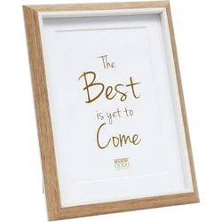 Κορνίζες τοίχου Deknudt S46WG4 P1 Resin 18x24 nature/white with Passepartout