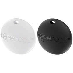 Tracker Boompods Boomtag 2 Pack Black & White