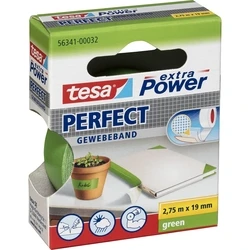 Αυτοκόλλητη Ταινία TESA 2,75m x 19mm extra Power Green Perfekt 56341