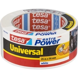 Αυτοκόλλητη Ταινία TESA 25m x 50mm extra Power White 56388