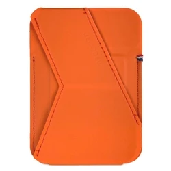 Θήκη Κινητού Decoded Silicone MagSafe Card Stand Sleeve Apricot Crush