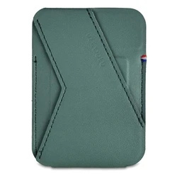 Θήκη Κινητού Decoded Silicone MagSafe Card Stand Sleeve Sage Leaf