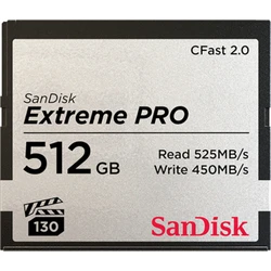 Κάρτα Μνήμης CF SanDisk 2.0 VPG130 512GB Extreme Pro SDCFSP-512G-G46D