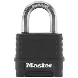 Λουκέτο Master Lock Combination Zinc 56mm Black M178EURDLF