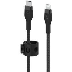 Καλώδιο USB Belkin Flex Lightning/USB-C 15W 3m mfi. cert. Black CAA011bt3MBK