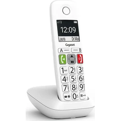 Ασύρματο Τηλέφωνο Gigaset E290 White (S30852-H2901-D202)