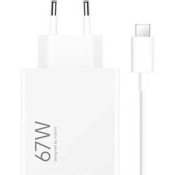 Φορτιστής Πρίζας Xiaomi Hyper Charging Combo 67W Type-A