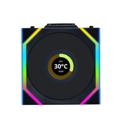 Case Fan Lian Li UNIFAN SL Wireless LCD 120-1PCS Black 