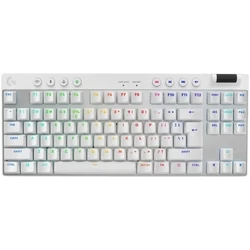 Πληκτρολόγιο Gaming Logitech G Pro X TKL Lightspeed Tactile White
