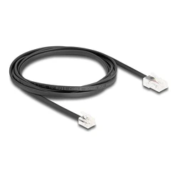Καλώδιο Τηλεφωνικό Delock RJ45 Male to RJ11 Male Black 2m