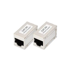 Coupler Digitus Cat 6A Mod Shield 2X
