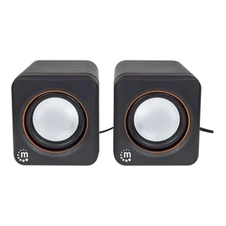 Ηχεία Υπολογιστή Manhattan USB-- 2600 Series Black/orange