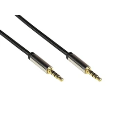 Καλώδιο Ήχου Python 4-pin Jack Male, Black 3m