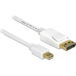 Καλώδιο DisplayPort Delock mini DP -> DP M/M 7.00m White 4K