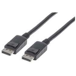 Καλώδιο DisplayPort Techly 1.2 Audio/Video Black 5m