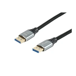 Καλώδιο DisplayPort Equip 2.1 M/M 3.00m16K/60Hz komp.HDCP Alum. gr