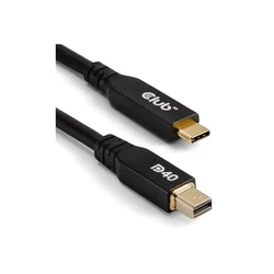 Καλώδιο DisplayPort Club 3D USB Type C <-> MiniDP 2.1 2m 8K30Hz M/M retail
