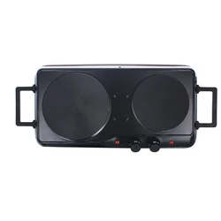Επιτραπέζια Εστία Emerio hotplate (double) black