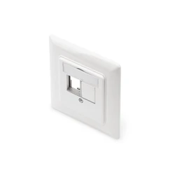 Αξεσουάρ Δικτύου Digitus empty box with central plate and frame, 2x Keystone