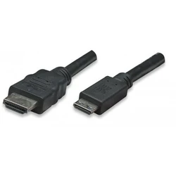 Καλώδιο HDMI Techly High Speed with Ethernet-Mini HDMI, 1.8m sw