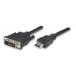 Καλώδιο HDMI Techly to DVI-D 5m Black