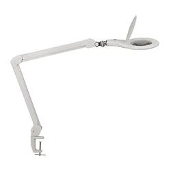 Λάμπα Μεγεθυντικός Maul LED magnifying lamp Makro with clamp White