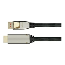 Καλώδιο HDMI Python DisplayPort 1.4/- 2.0 Nylong. Black 10m