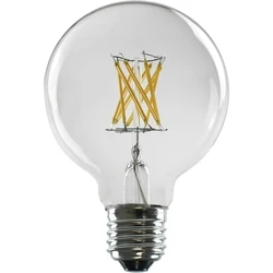 Λάμπα LED Segula Globe 80 clear E27 6,5W 2700K dimmable