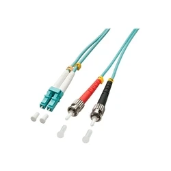 Καλώδιο Οπτικής Ίνας Lindy LWL-DuplexCable LC/ST OM3 10m 50/125?m Multimode