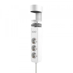 Πολύπριζο με USB Olympia table edge power strip IOIO SL 3000, White